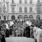 Tot i la seva hora d’inici, el Viacrucis del matí de Divendres Sant ha reunit centenars de feligresos durant molts anys.