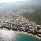 Vista aèria de Miami Platja, la urbanització que concentra la gran majoria d’habitatges d’ús turístics a Mont-roig del Camp.
