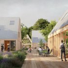 Render del hub d’empreses ‘Startups Village Residencial Tarragona’ que proposa construir la Unió d’Empreses de Tarragona.