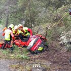 Imatge del rescat a Vilaverd