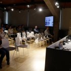 Un dels moments de la jornada 'Propostes de sostenibilitat per a un litoral al límit' organitzat per la URV.