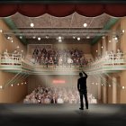 Recreació virtual de com s’espera que quedi el Centre Catòlic una vegada completada la seva reforma.