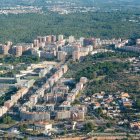 Fotografia aèria de l'avinguda Països Catalans.