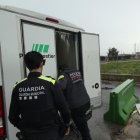 Imatge de la furgoneta sostreta per perpetrar un robatori a la Canonja.