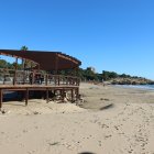 Imagen de la playa de l'Arrabassada de Tarragona.