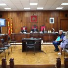 Primer dia de judici a l'excap de la policia local de Montblanc i a la seva exparella a l'Audiència de Tarragona.