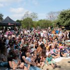 El mag de l'Struc Magic Theater, durant l'espectacle d'aquest diumenge a la 29a edició de Trapezi de Reus