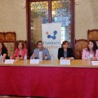 Fotografia de l’acte de presentació de la signatura del conveni entre la Fundació Pere Mata i la Generalitat.