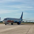 Imatge d'un avió de la companyia Jet2.com.