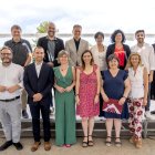 Fotografia de grup de gairebé la totalitat del govern municipal de Reus, l’estiu passat.
