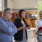 Fotografia de l’acte de presentació dels Premis Atrapallibres i Protagonista Jove.