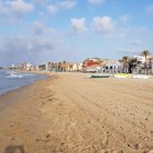 Imagen de la playa del Vendrell.