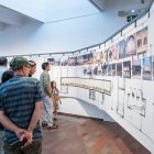 Imatge de l'exposició "La poesia tot just ha començat".