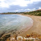 Imagen de la playa de la Savinosa.