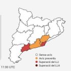 El Camp de Tarragona en alerta per alts nivells d'ozó a l'atmosfera.