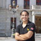 Noha Moussafir Descarrega, portadora de l’Àliga de Reus.