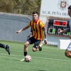 El defensor Guille Torres en la seva etapa al Sant Andreu.