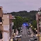 Mossos d'Esquadra, SEM i Policia Local al lloc dels fets.