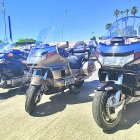 Motocicletes Honda Goldwing estacionades durant el Saló de la Moto de Reus 2025