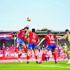 Imatge del partit entre el Tarazona i el Real Murcia.