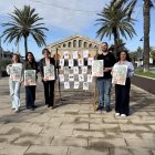 Imatge de la presentació de la quarta edició del calendari d’advent de la Via T.