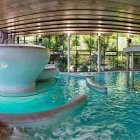 El principal atractivo de Montbrió del Camp es su famoso balneario, el Hotel Termes Montbrió.