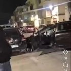 Imatge de l'accident al carrer de Montblanc de Torreforta.