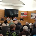 La reunió informativa va celebrar-se a la sala d’actes de l’Antic Hospital.