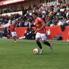 Marcos Baselga durant el duel.