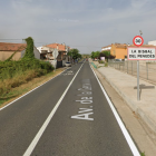 Imatge de la T-240 a la Bisbal del Penedès.