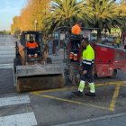 Els dispositius que s’estan col·locant són esquenes d’ase i coixins berlinesos.