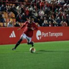 Álex Jiménez durant el partit.