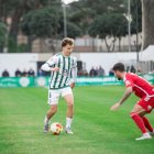 Imatge del duel entre el Torremolinos-Nàstic.