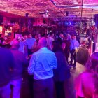 Fotografia de l'acte de presentació de la nova associació Reus Tot Vinil a La Fàbrica de Reus.