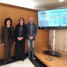 Els regidors Anabel Martínez, Mar Escoda i Enrique Martín.