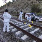 La imatge del tros de via destruït que està treient a la llum diverses teories.