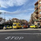 Imatge dels efectius al lloc dels fets