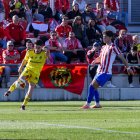 Aitor Gelardo durant el duel.