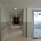 Imagen del estado de las obras de la nueva residencia de Calafell.