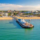 Imagen de la ciudad costera de Bournemouth, al sur de Inglaterra.