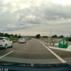 Imatge dels dos cotxes protagonistes dels avançaments