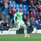 Dani Rebollo durant el partit.