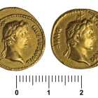 Mostra de les monedes de l'exposició del Museu Nacional Arqueològic de Tarragona