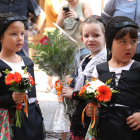 Ofrena floral i tanda de lluïment a la Festa Major de Torredembarra
