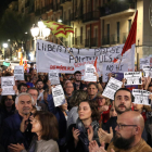 Concentracions a Tarragona contra l'empressonament del Govern català i els Jordis.