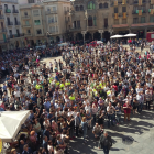 Concentració a diversos municipis de Camp de Tarragona en rebuig a la violència de l'1-O