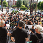 Protesta de les autoescoles de Tarragona per la manca d'examinadors