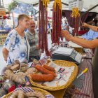El Mercat ha hagut de plegar abans de temps per l'avís de precipitacions abundants