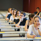 Els alumnes s'examinen de les Proves d'Accés a la Universitat (PAU).