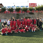 Primer entrenamiento del equipo Nàstic Genuine por|para la nueva temporada